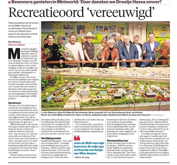 AD editie Rotterdam Stad en editie Waterweg